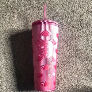 Starbucks Pink Shell Shimmer Cold Cup - 2023